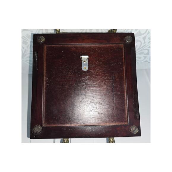 Jennifer Garant “Fat Chef on Bicycle” Framed Ceramic Tile Trivet / Wall Hanging - Picture 5 of 9